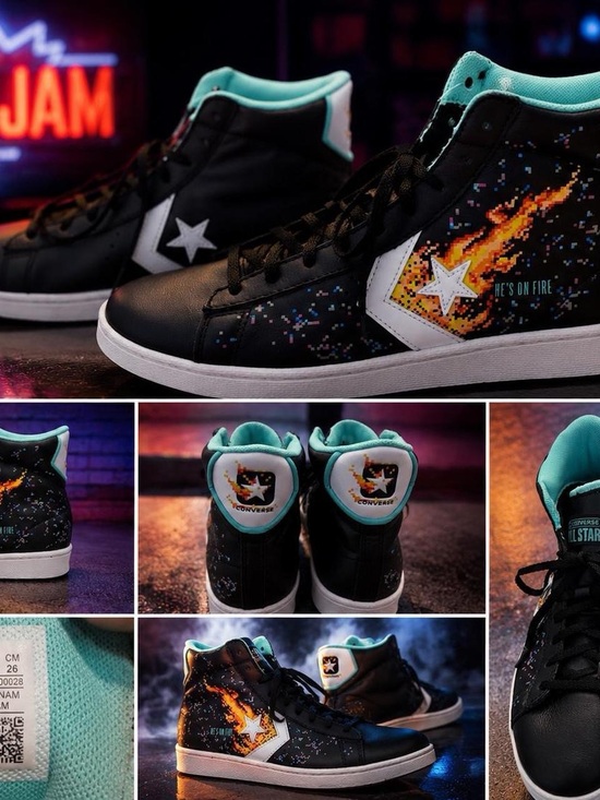 Converse Other - Converse X NBA Jan “He’s On Fire”High Top Sneaker